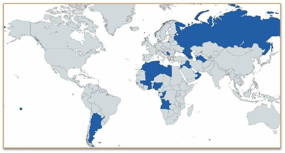 Smart Lume Systems International Operations Coverage Map